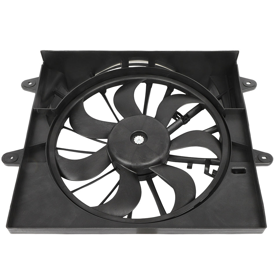 Electric Radiator Fan Assembly Fits 2005 2006 2007 2008 Jeep Grand Cherokee