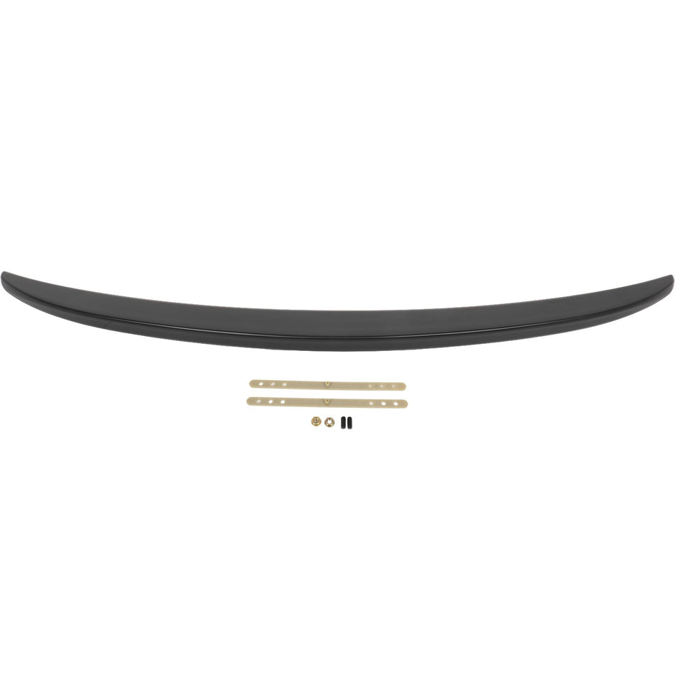 For 2010-2015 Chevy Cruze 4-Door Sedan Primed Black ABS Rear Spoiler Wing Black