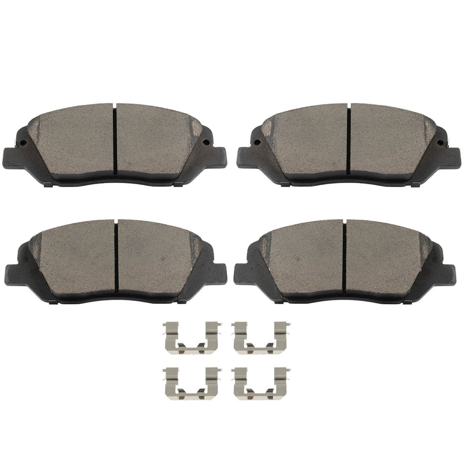 1917 4X Front Ceramic Brake Pads Premium for Hyundai For Santa Fe XL 2017 2018
