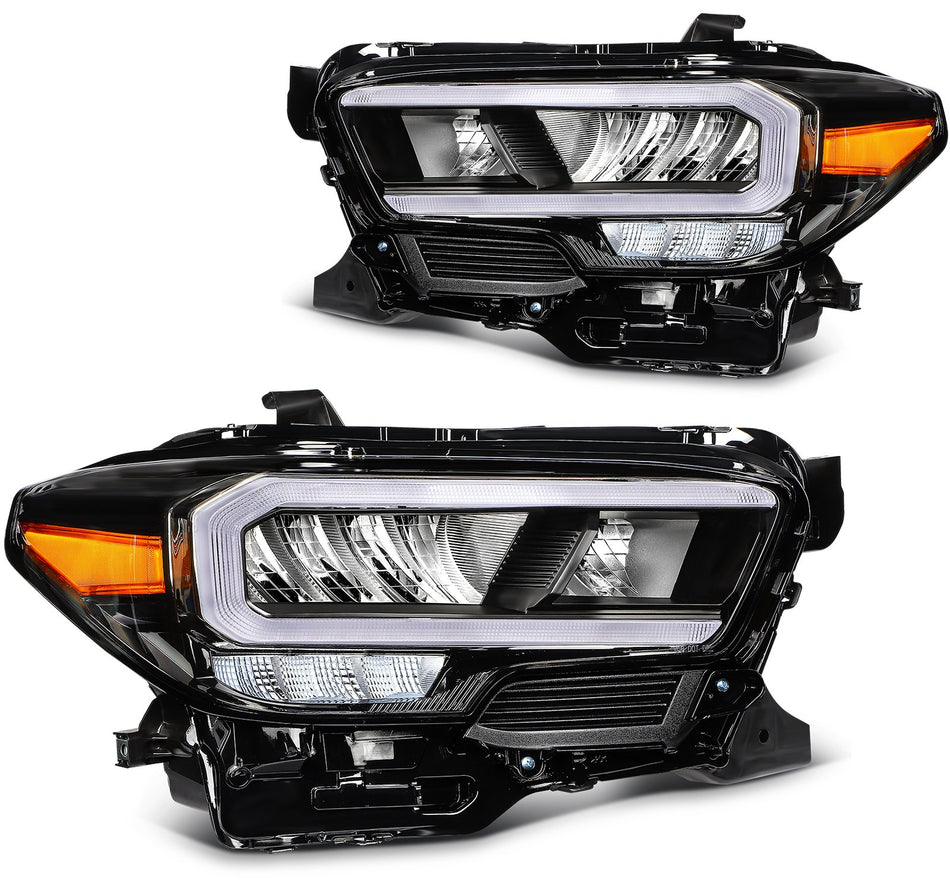 Headlamp For Toyota Tacoma 2020-2023 LED DRL Headlights Assembly Pair LeftwithRight
