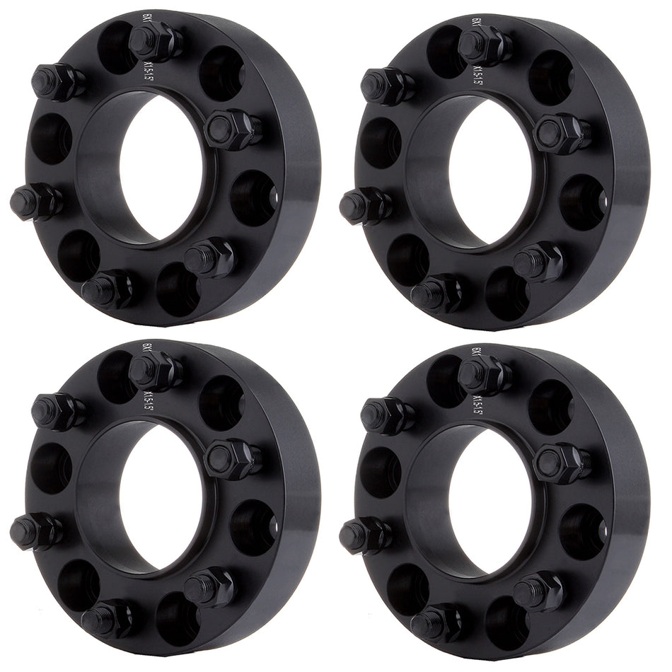 4Pcs 1.5 inch 6x135 6 Lug Wheel Spacers For 15-18 Ford Expedition Lincoln Navigator