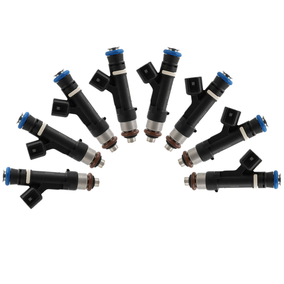 8pcs Fuel Injectors Fit Ford F-150 5.0L 2018 2019 2020 Blac