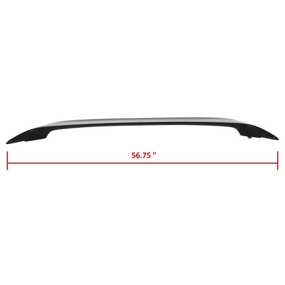 For 1998 1999-2005 Lexus GS Rear Spoiler Wing W/ LED 3rd Brake Light Matte Black