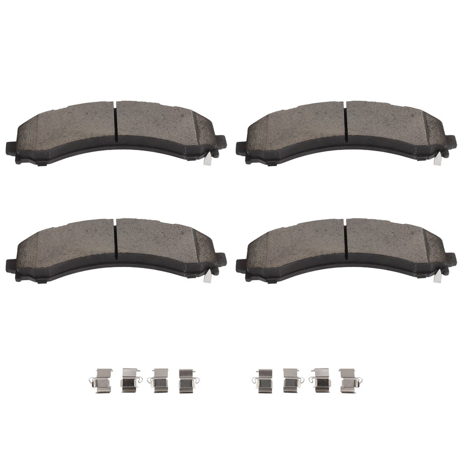 Fits Ram 3500 Truck 2019 2020 2021 2022 2023 2024 Ceramic Brake Pads Rear 2224