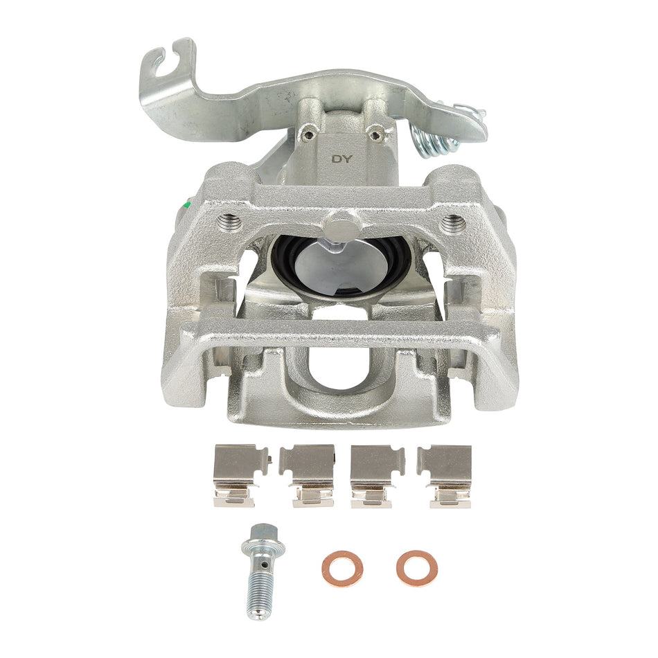 1x Rear Left Disc Brake Caliper w/ Bracket For 2005-2006 2007 Mercury Montego
