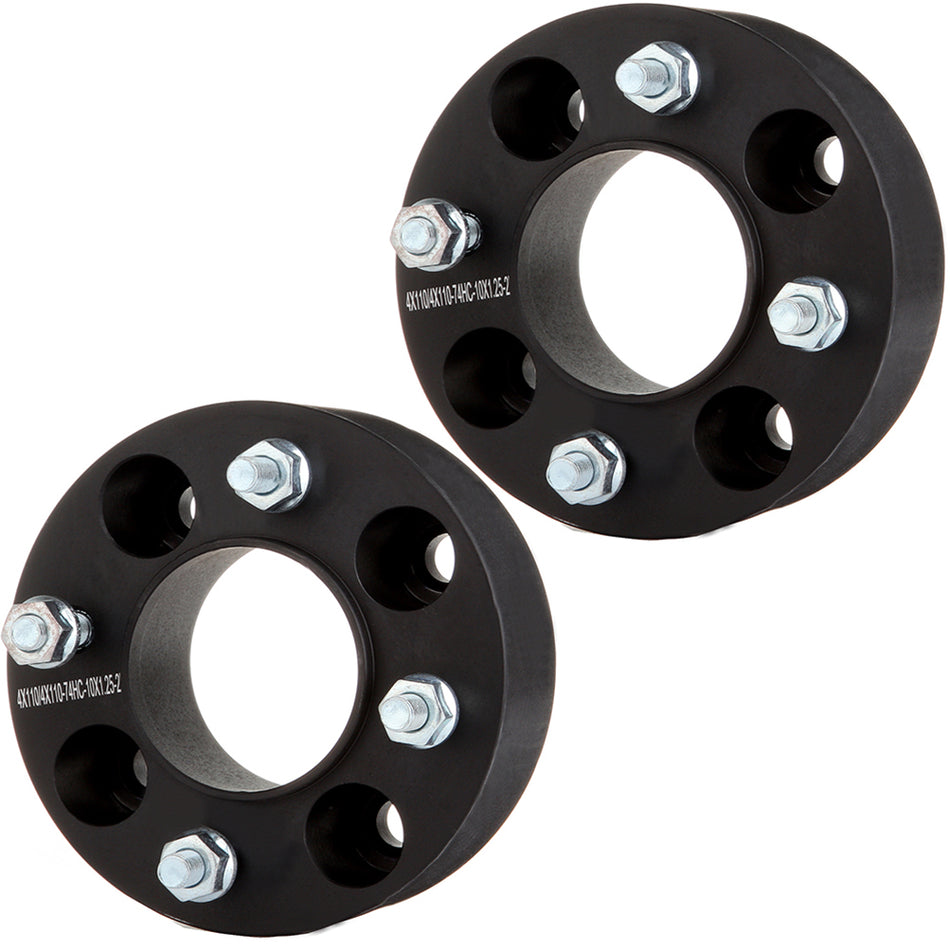 2Pcs 2 inch 4x110 4 Lug Wheel Spacers For 97-04 Honda Foreman 400 00-06 Honda Rancher 350