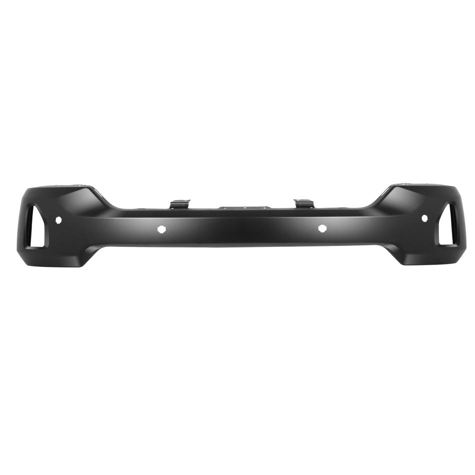 Front Bumper Black For 2016-2019 Silverado 1500/LD W/ Sensor & Fog Light Holes