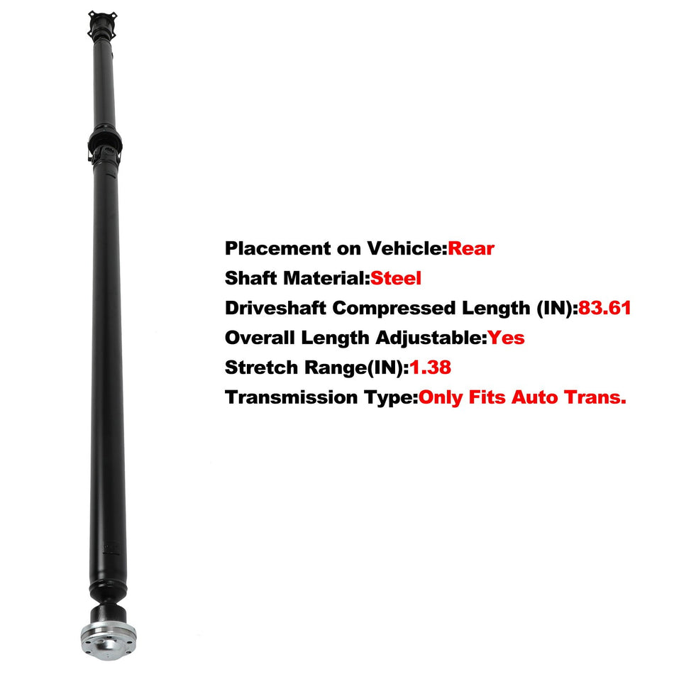Drive Shaft fits Lincoln MKS 2010-2016 V6 3.5L Sedan 8G1Z-4R602-B 936-847