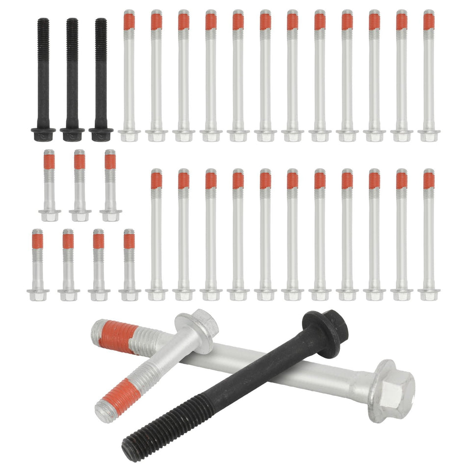 Cylinder Head Bolts For Chevrolet Avalance Kodiak GMC Sierra Yukon 8.1L OHV