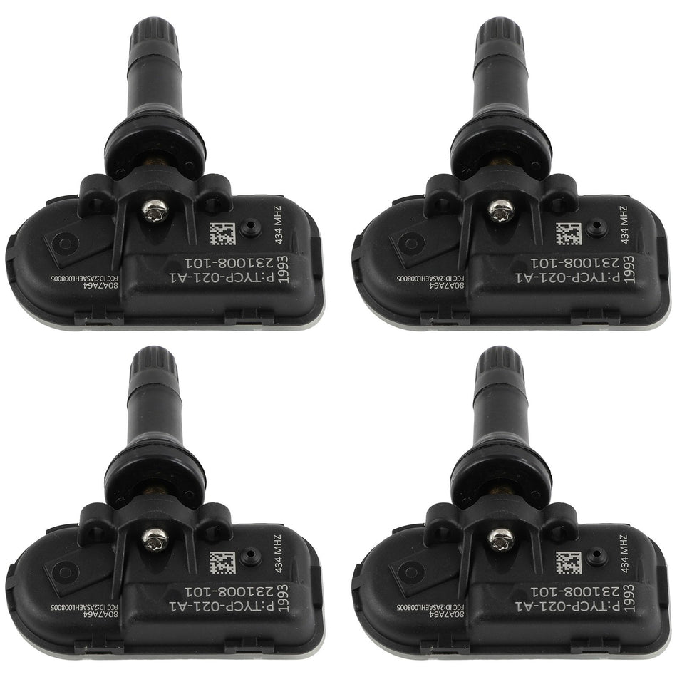 433MHZ 4PC TPMS Tire Pressure Sensor For 2014-2018 Jeep Ram 1500-3500 68249197AA