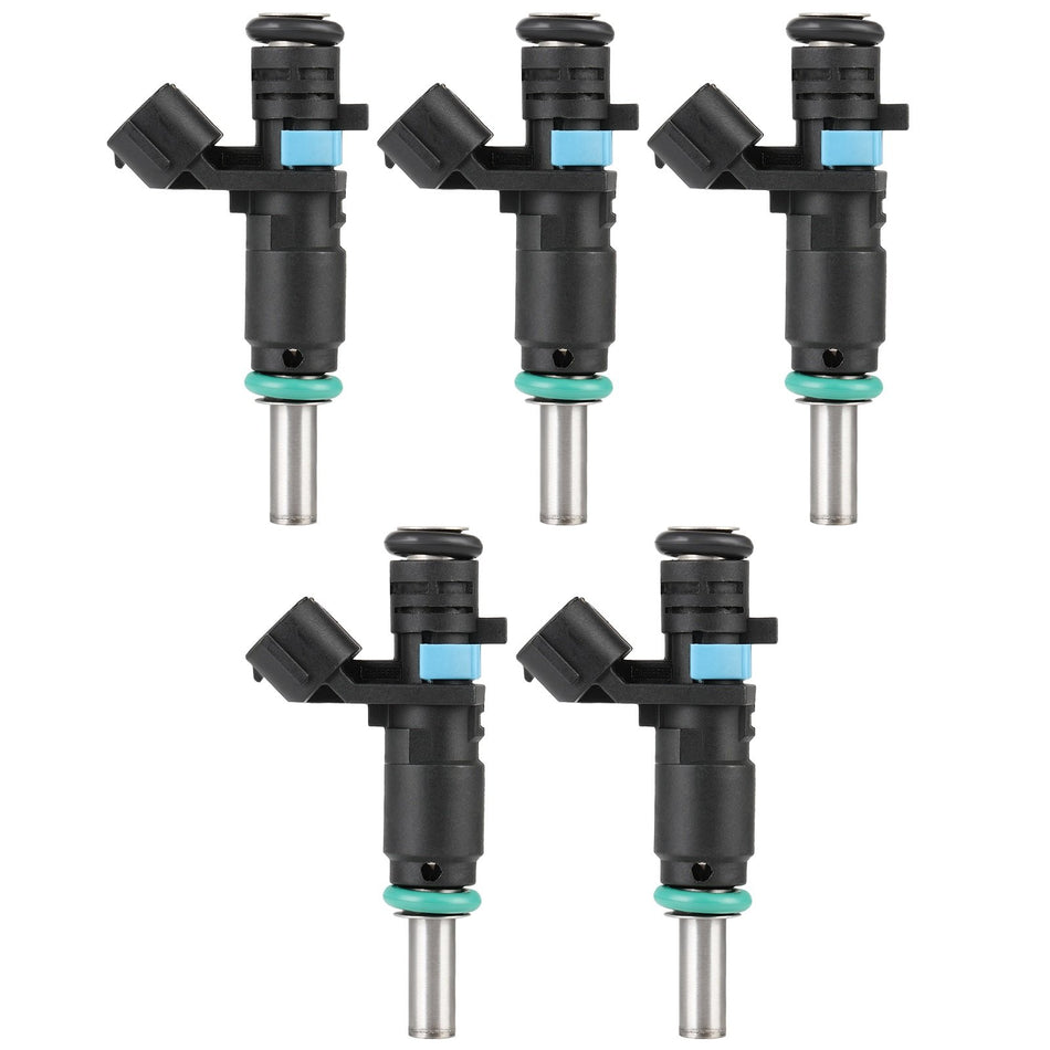 5x Fuel Injectors For Volkswagen Jetta 2007-14 Volkswagen Beetle 2008-2014 2.5