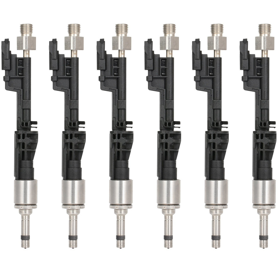 6pcs Fuel Injectors Fit BMW 135i 3.0L 2011 BMW 335i 3.0L 2011 FJ1175 62804