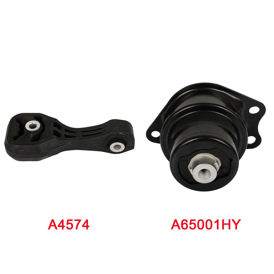 Fits Honda 2009 2010 2011-2014 L4 1.5L Front Rear 2pc Engine Motor Mount