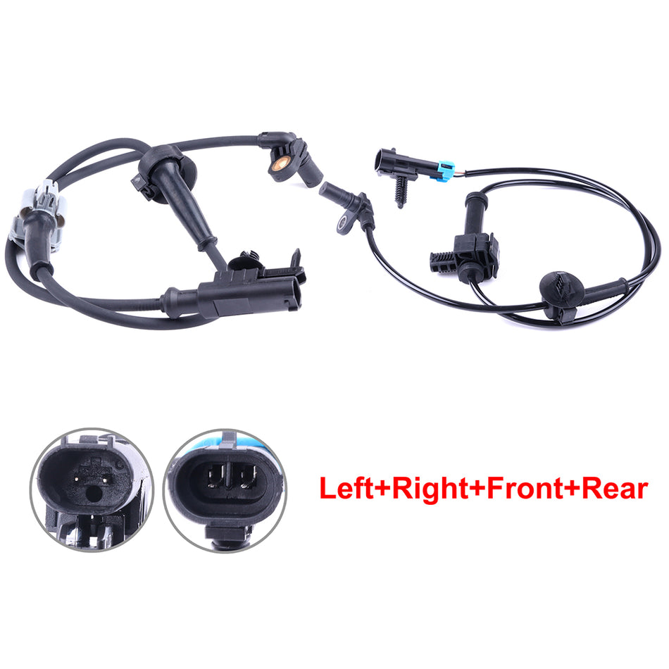 Both 2 Rear/Front ABS Wheel Speed Sensor LH or RH Side For Chevy Suburban 1500