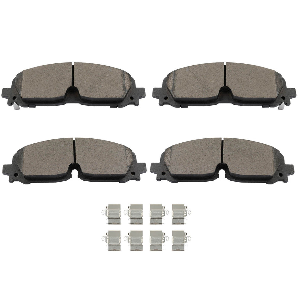 For 2021 2022 Chevrolet Colorado Traverse Cadillac XT5 Front Ceramic Brake Pads