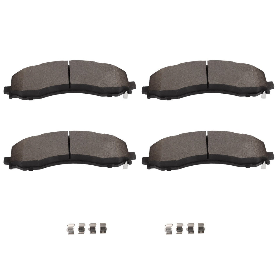 For Ram 2500 3500 2019 2020 2021 2022 2023 2024 Metallic Brake Pads Front Kit