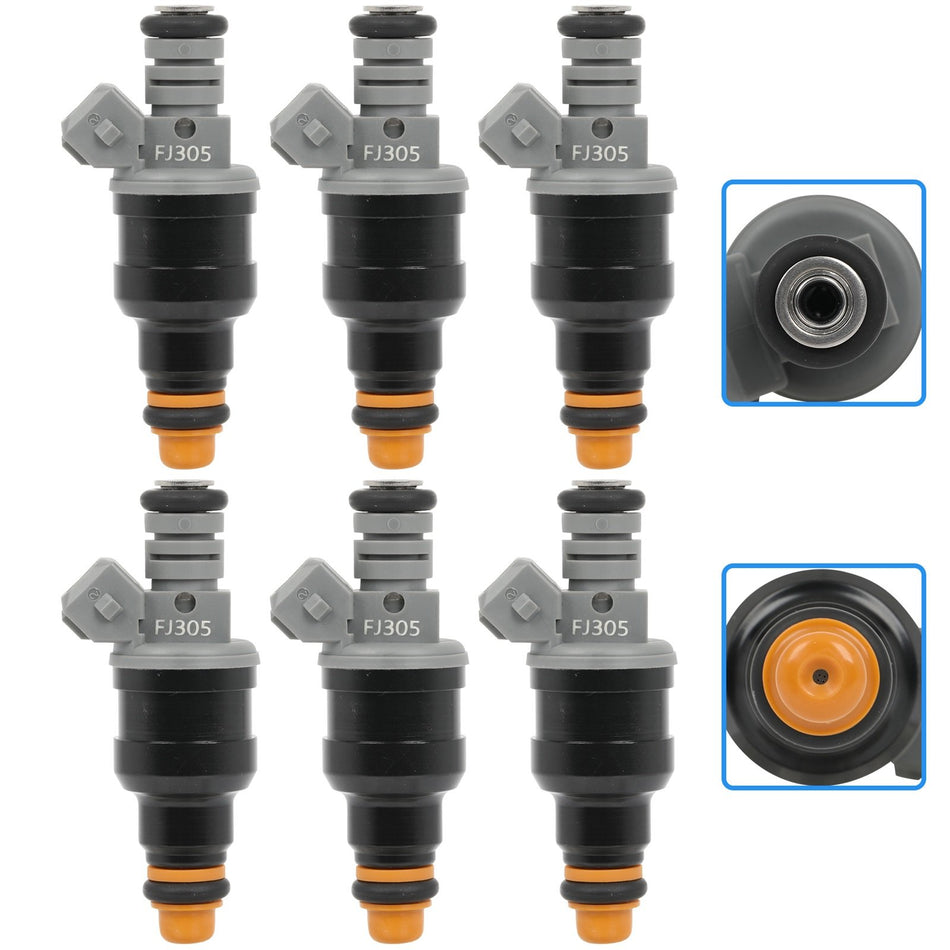 6x Fuel Injectors CM4889 Fit 1999 2000 Ford Ranger Mazda B3000 V6 3.0L