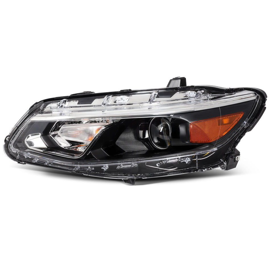 For 2016 2017 2018 Chevy Malibu Projector Halogen Headlight Assembly Left Side