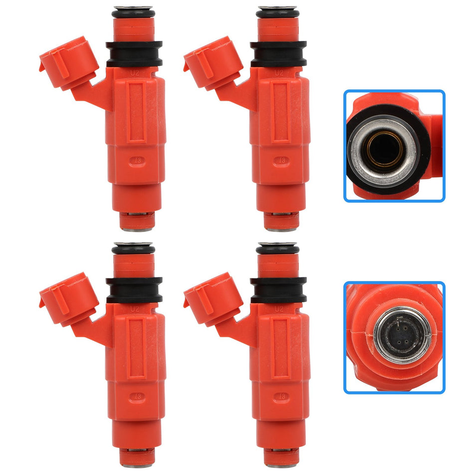 4pcs Fuel Injectors Fit Chevrolet Tracker Suzuki Vitara 1999-2003 L4 2.0L