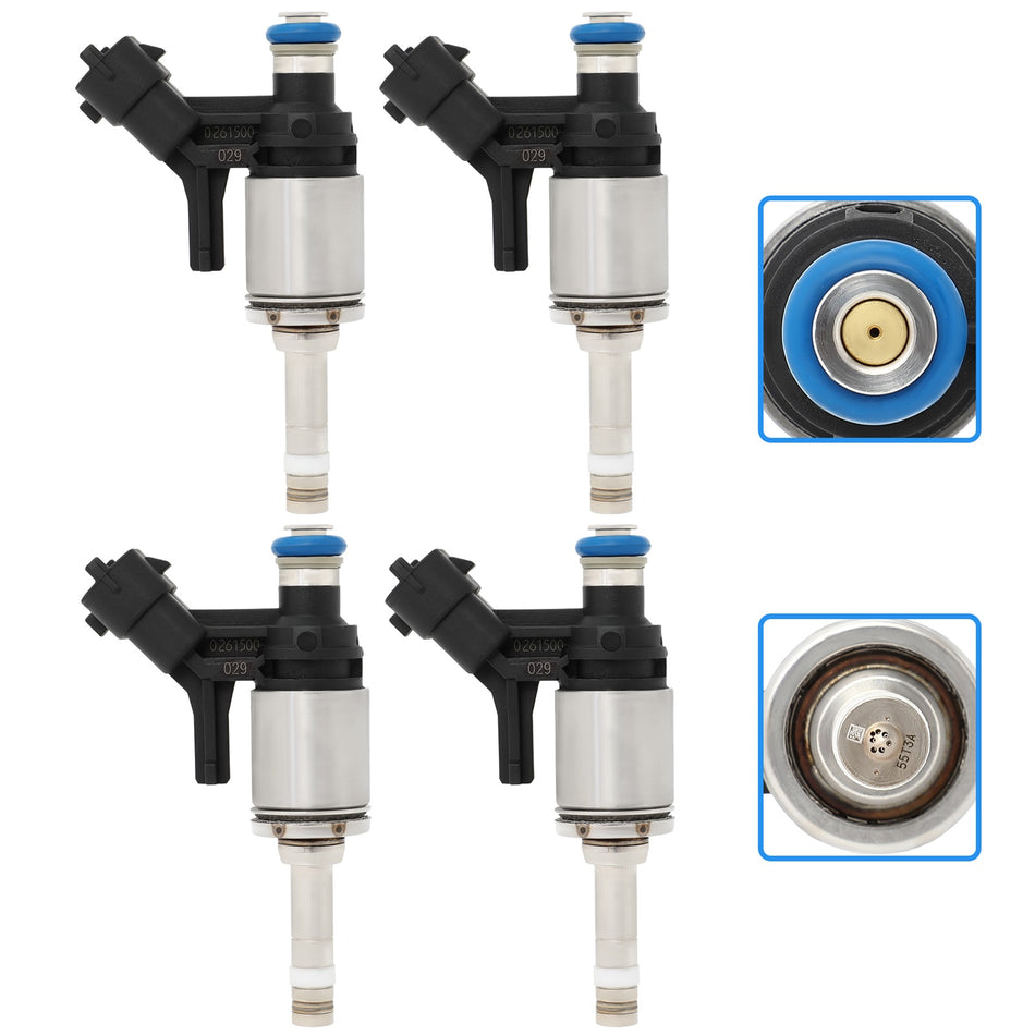 4 Pcs Fuel Injectors For Mini Cooper 2007 2008 2009 1.6l FJ1110 13537528351