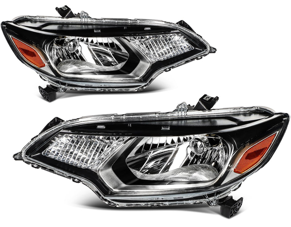 For 2015-2017 Honda Fit 1.5L Hatchback 4Door Headlights Assembly Pair LeftwithRight