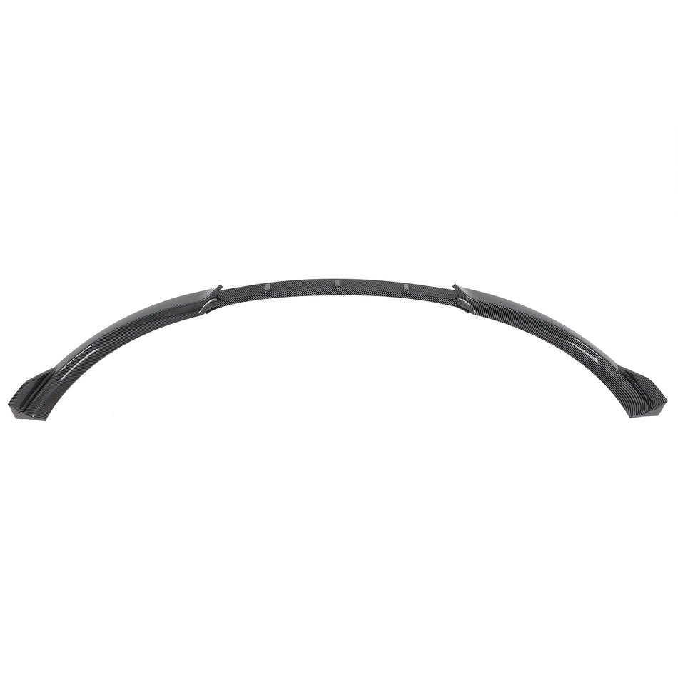 For 2010-2013 Kia Forte Forte5 Front Bumper Lip Spoiler Carbon Look