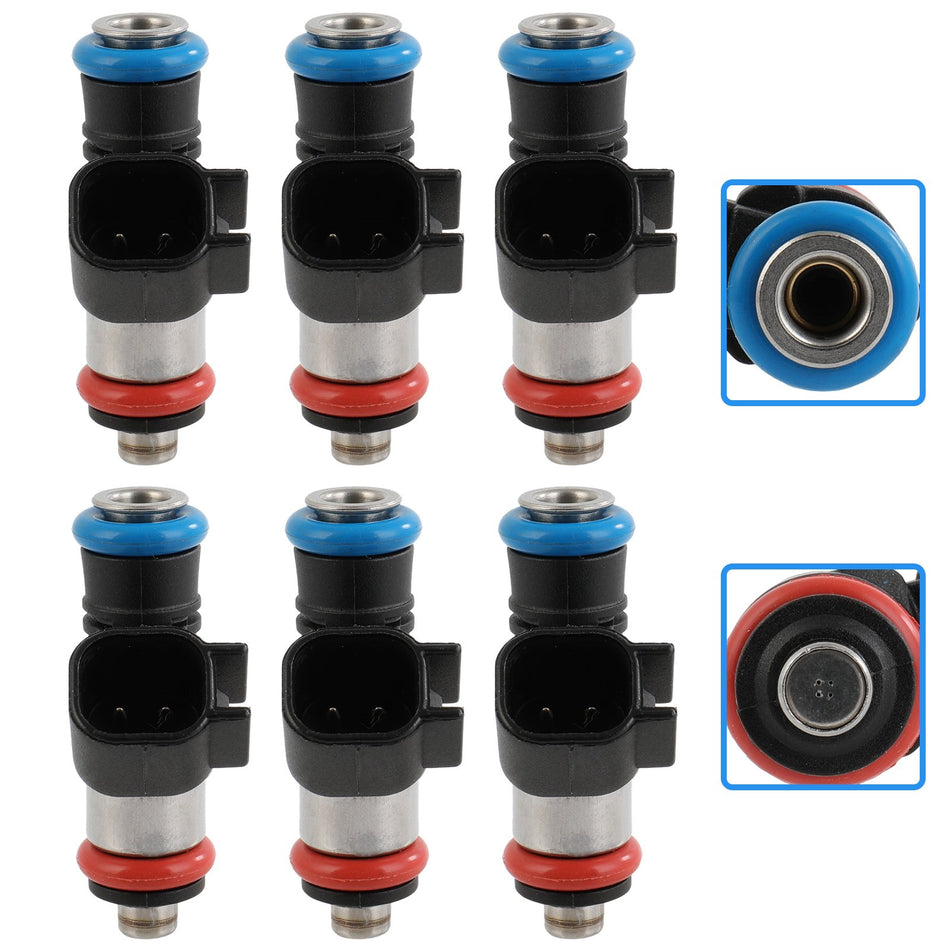 6 Fuel Injectors Fit Ford F-150 2018-2020 Expedition 2018-2021 GT 2017 3.5L