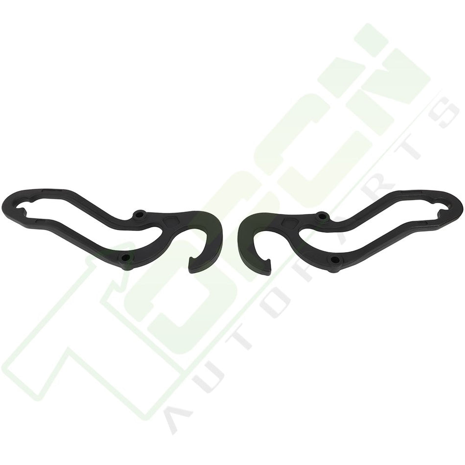Heavy Duty Front Tow Hooks Fit Dodge Ram 1500 2015-2019 Black New 68196982AA