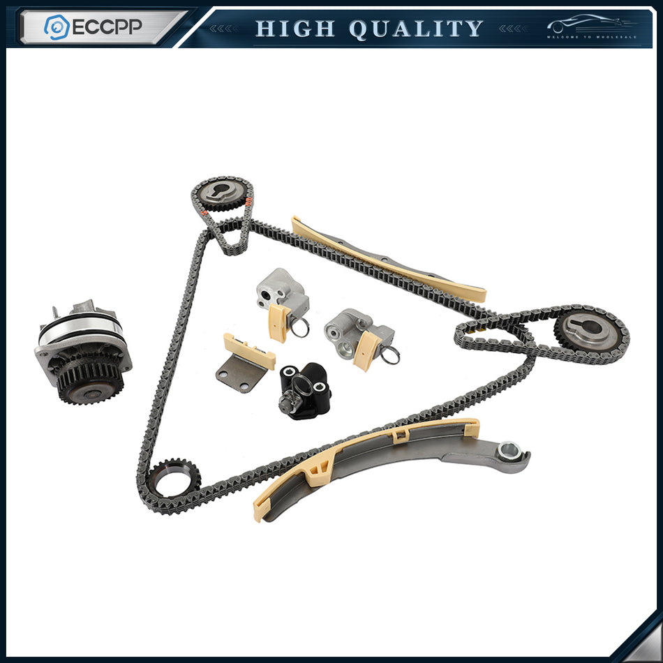 Timing Chain Kit Water Pump For 04-15 Nissan Quest Altima Maxima 3.5L V6 Engine 132877