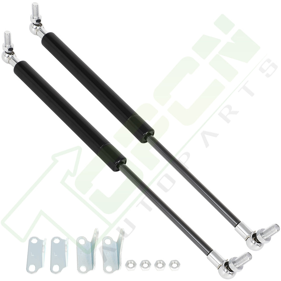 2Pcs 17inch 100 lbs For Heavy Duty Lid TV Cabinets RV Bed 445N Per Lift Supports