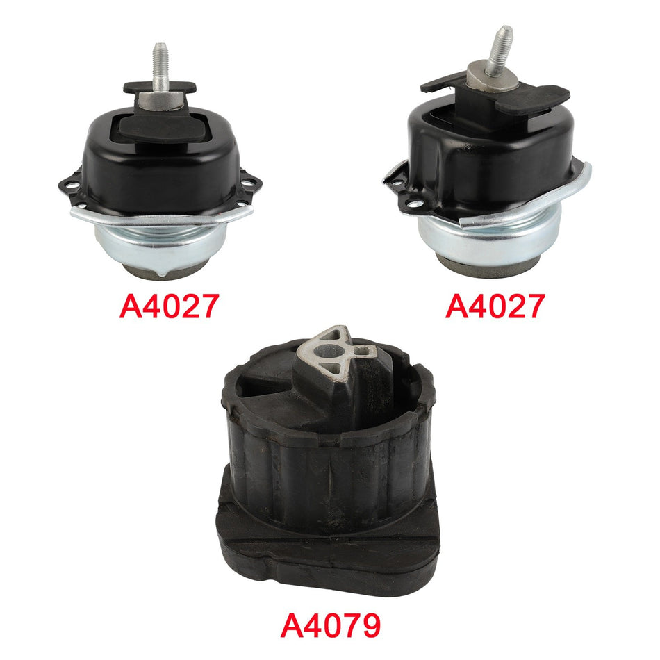 Engine Motor & Transmission Mount3Pcs For BMW X5 2007-2018 X6 2009-2019 L6 3.0L