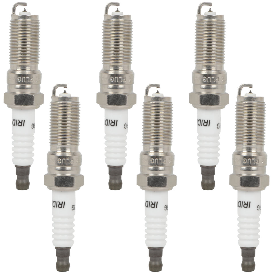 For Buick Enclave Chevy Impala GMC Acadia Lincoln Ford Iridium Spark Plugs - 6PC