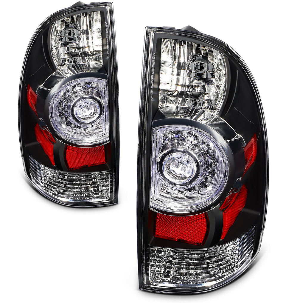 Tail Lights For 2005-2015 Toyota Tacoma 2.7L 4.0L Rear Brake Lamps Assembly Pair