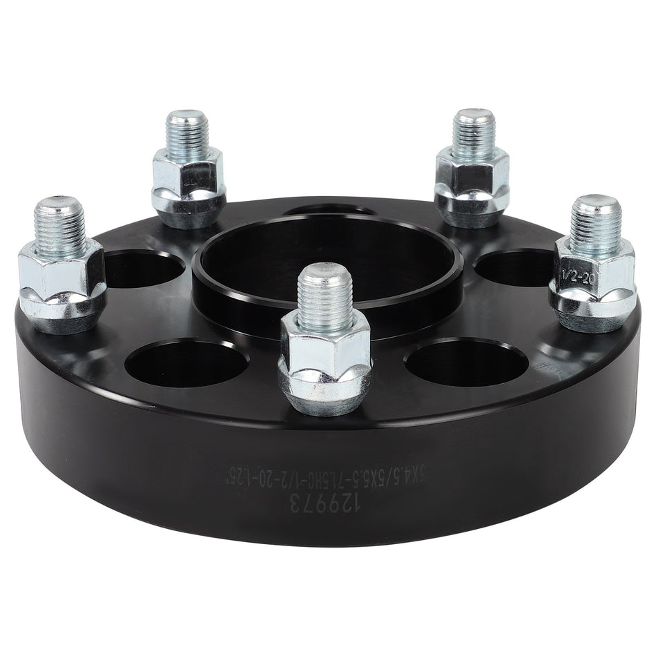 (2) 1.25inch 5x4.5 to 5x5.5 Wheel Adapters For 91-2019 Ford Explorer 80-01 Wrangler