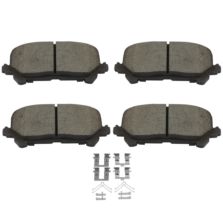 4pc Rear Brake Pads kit for HONDA RIDGELINE 2017 - 2020 ALL MODELS 1724
