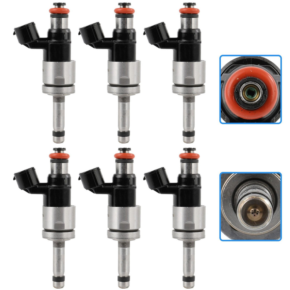 6pcs Fuel Injectors Fit Ford Police Interceptor Utility 3.0L 2020-2024