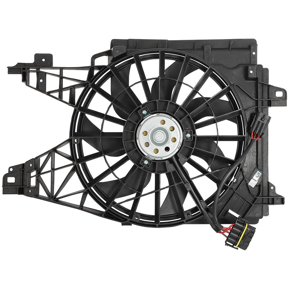 Electric Radiator Fan Assembly Fits 2005-2009 Cadillac Xlr Chevrolet Corvette