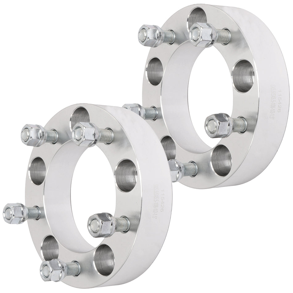 2Pcs 1.5 inch 5x5.5 5 Lug Wheel Spacers For 03-06 Ford E150 96-02 Ford E150 Econoline