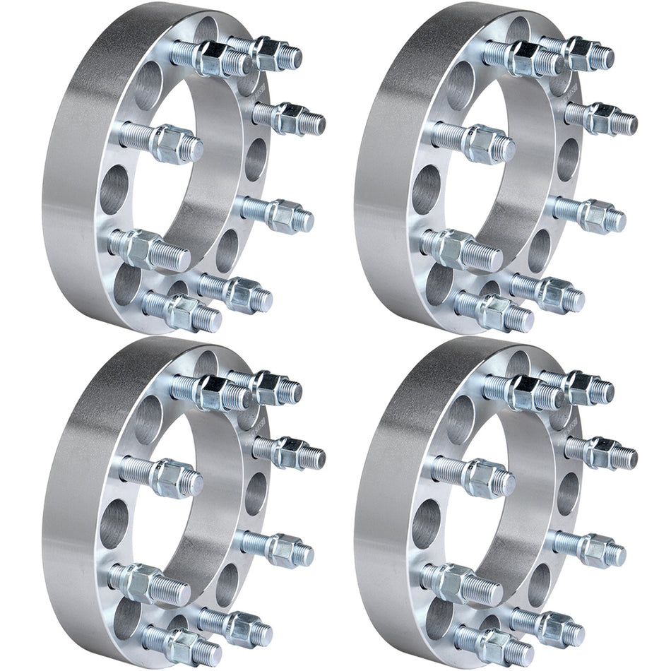 4Pcs 1.5 inch 8x6.5 8 Lug Wheel Spacers For 96-98 Ford F250 10-11 Ram 2500
