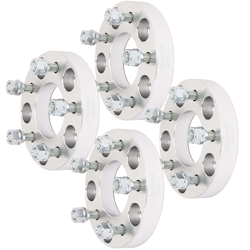 4Pcs 1 inch 5x4.75 to 5x4.5 5 Lug Wheel Spacers For 96-03 Chevrolet Camaro 96-13 Chevrolet Corvette