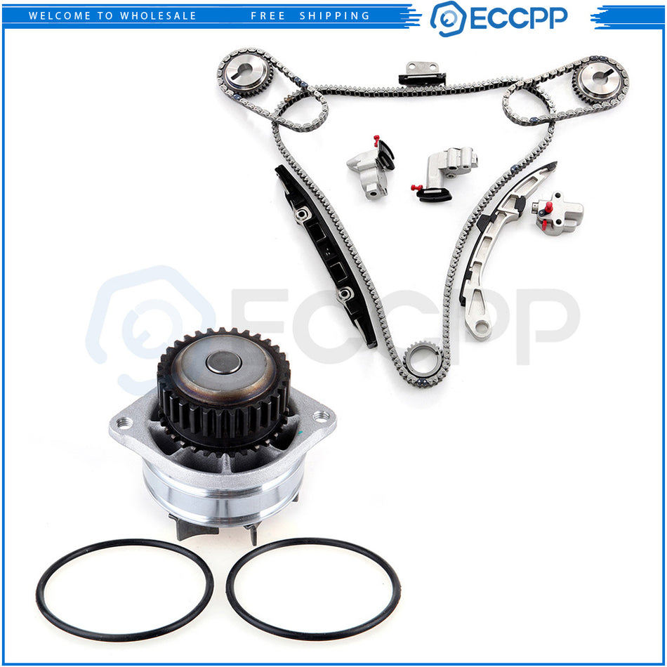 Timing Chain Kit Water Pump For 07-12 Infiniti G35 FX35 3.5L DOHC VQ35DE 839890