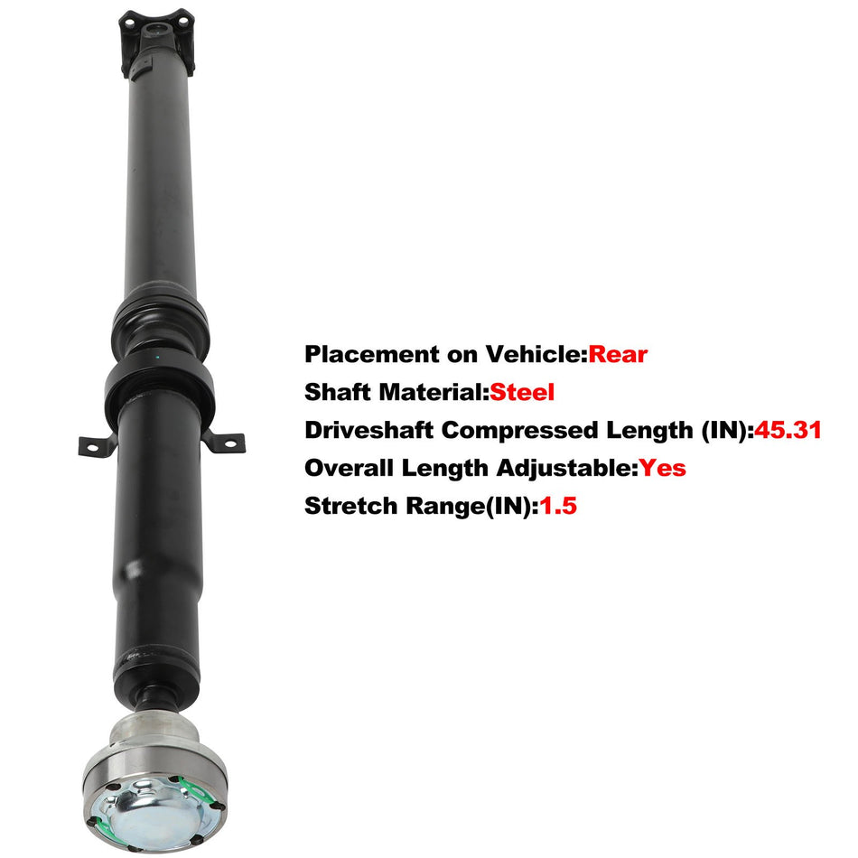 Drive Shaft for Land Rover Range Rover Sport V8 5.0L Rear AWD/4WD 2010 LR037028