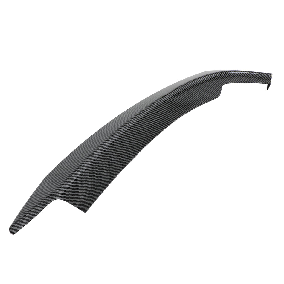 For BMW 3-Series E92 E93 2011-2013 Facelift Front Bumper Lip Carbon Fiber Color