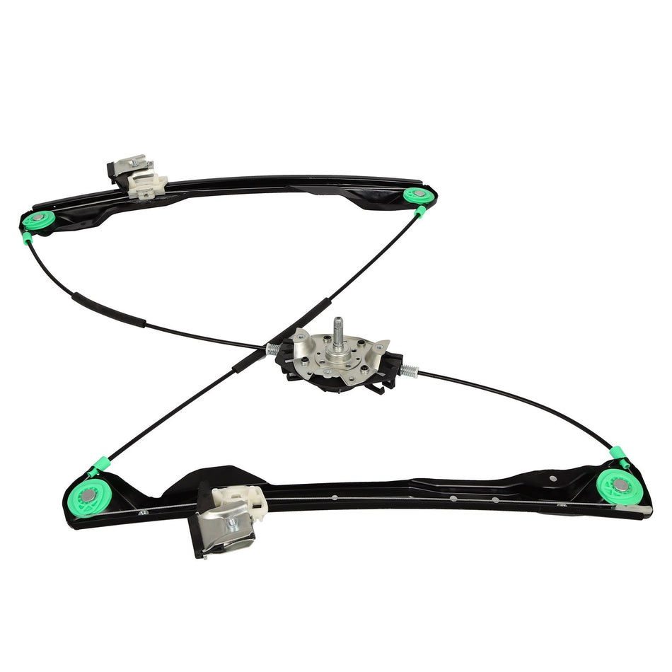 Manual Window Regulator w/o Motor Fits 2005 Ford Focus 01-07 Hatchback Front LH