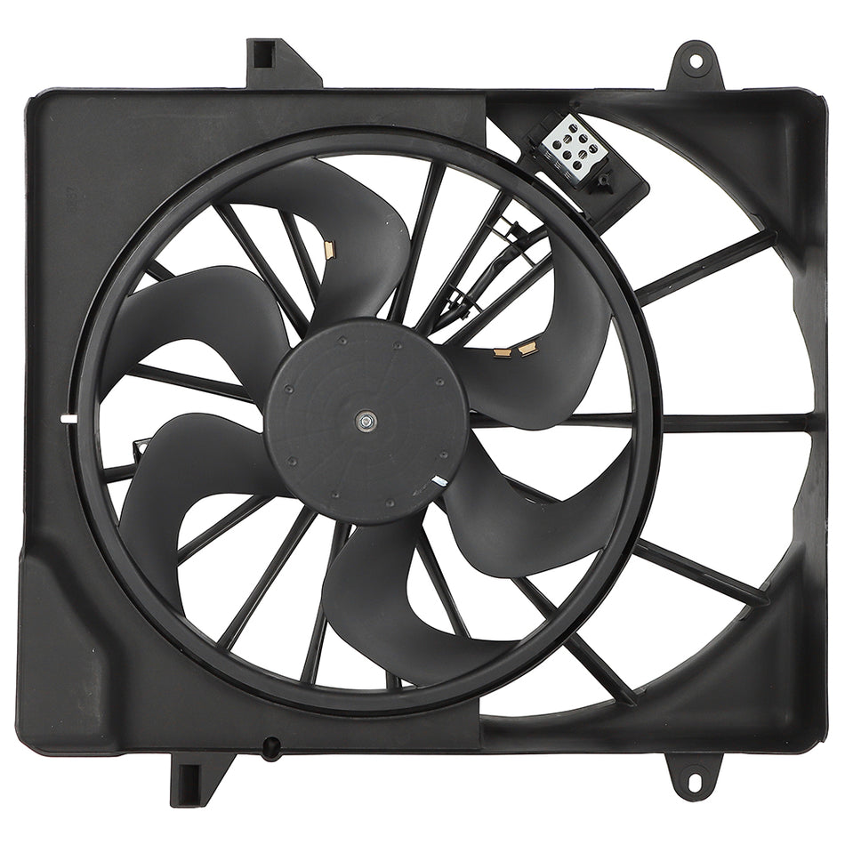 Electric Radiator Fan Assembly Fits 2007 2008 2009 2010 2011 2012 Dodge Nitro