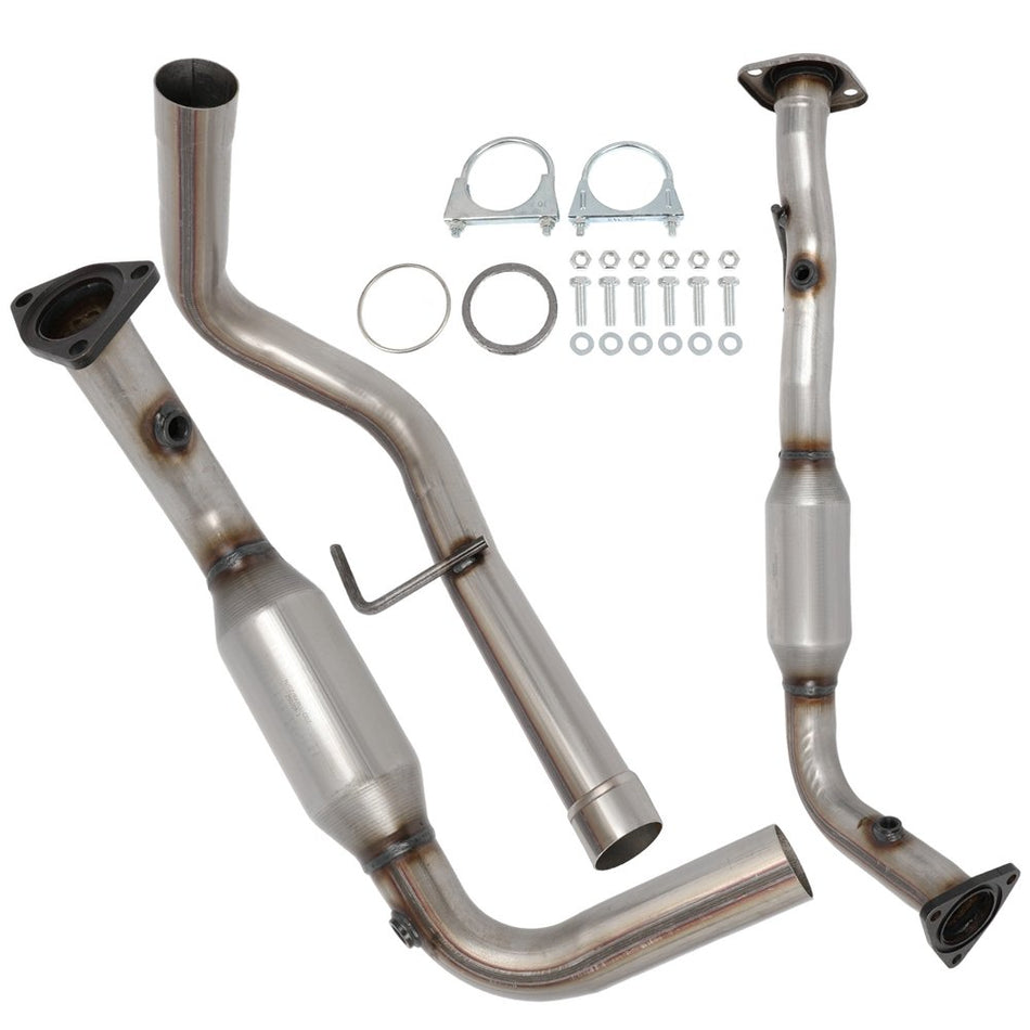 Catalytic Converter Set For 2001-2006 Yukon 2002-2006 Escalade 2006 Sierra 1500