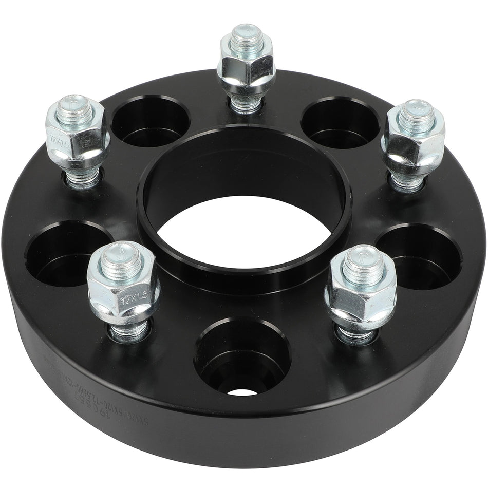 2X 30mm 5x120 Black Wheel Spacers 72.56mm Hub For BMW E46 E90 F10 F30 E84 M3