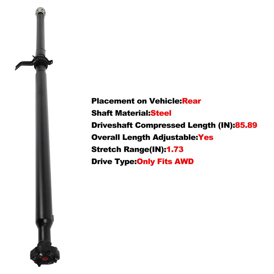 DriveShaft Assembly AWD for Dodge Journey 2012-2017 All Engine 5157005AE 946-307