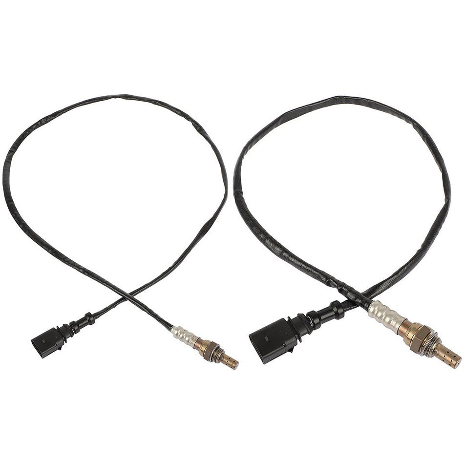 2Pcs Oxygen Sensors fits Volkswagen Jetta Golf Beetle CC GTI Touareg Eos Audi A3