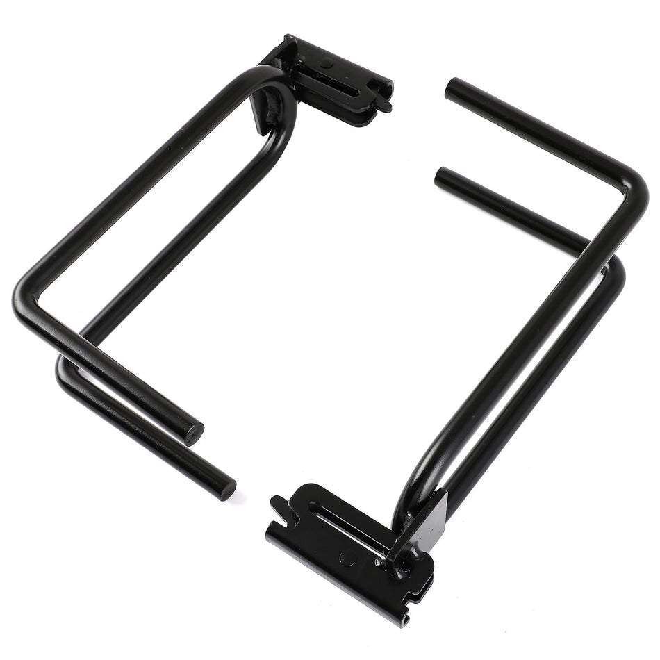 2 Pack Black E-Track Steel J Hooks Working Load 500lbs Single Hook For Semis